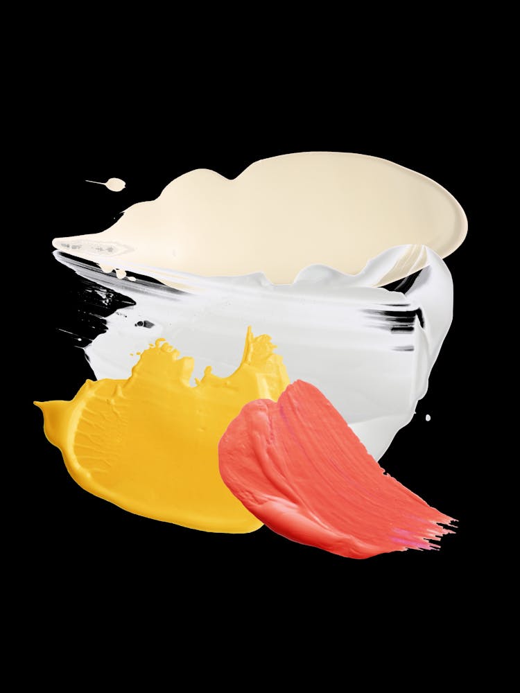 Lipsticks On A Black Background