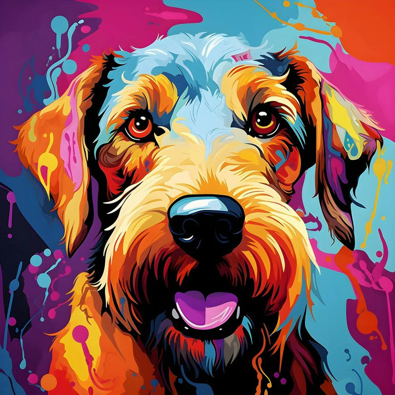 Terrier Pop Art