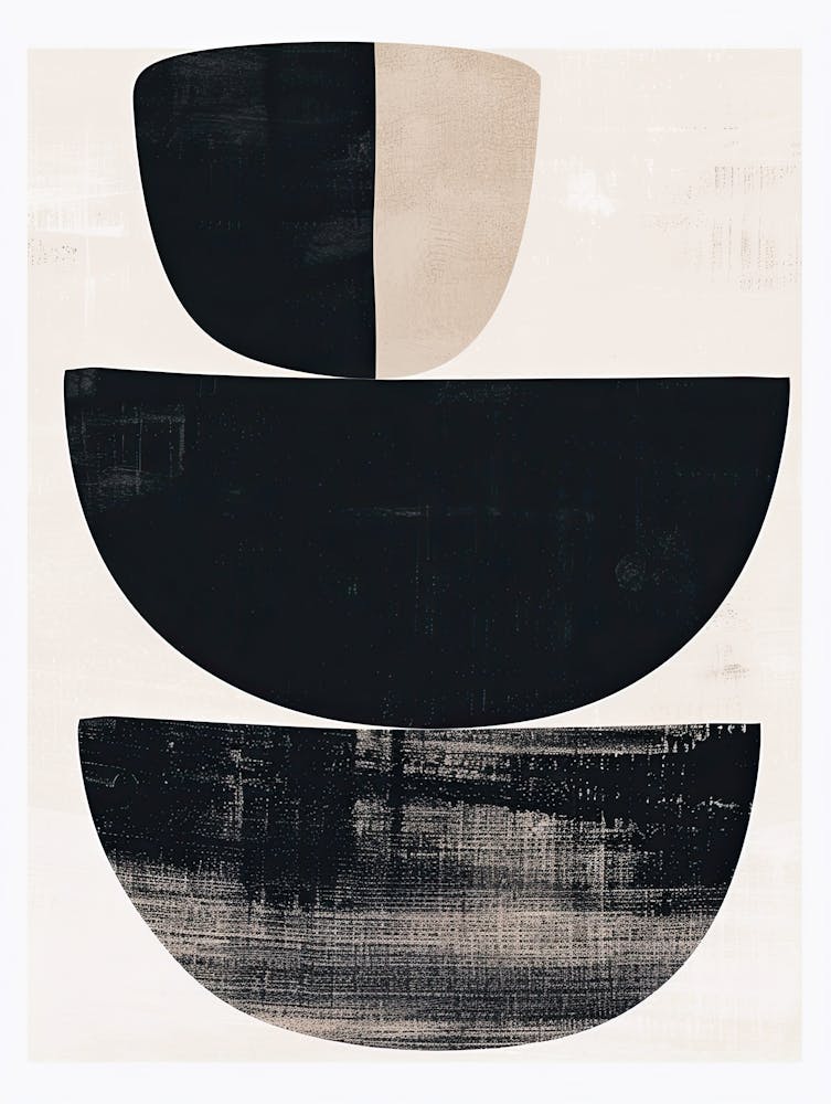 Disrupted Harmony Bauhaus Minimalist