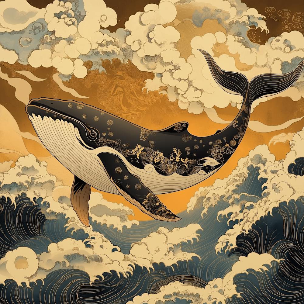 Whale In The Sea