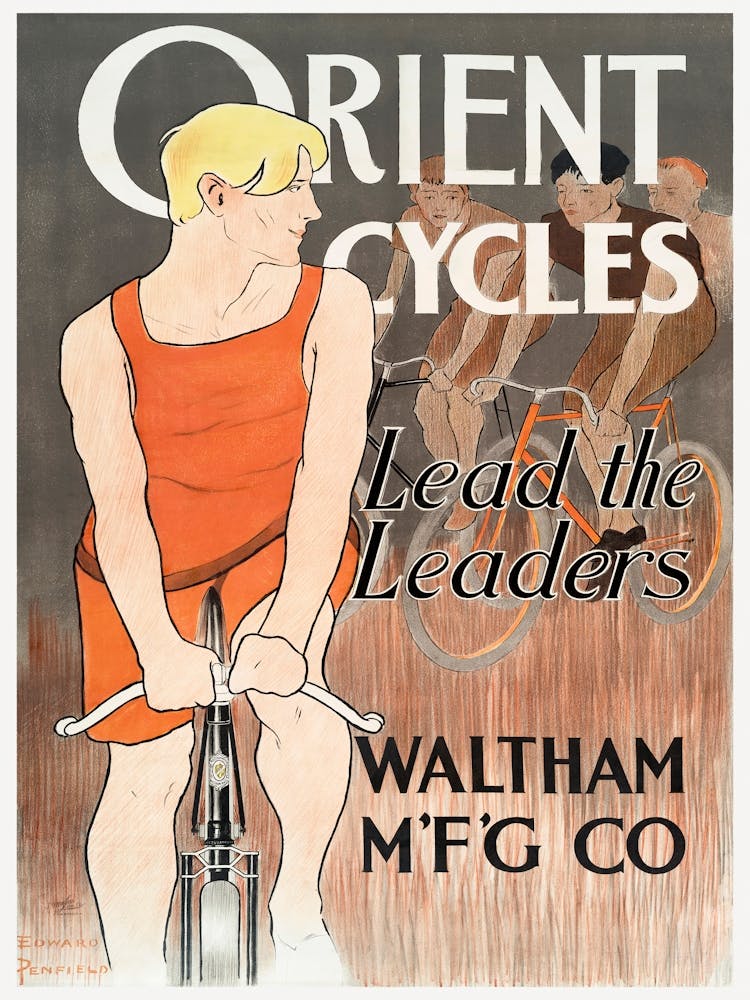 Orient Cycles (1895), Edward Penfield