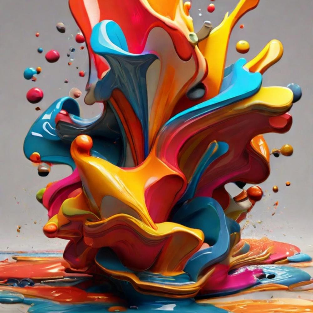 Colorful Splash 4