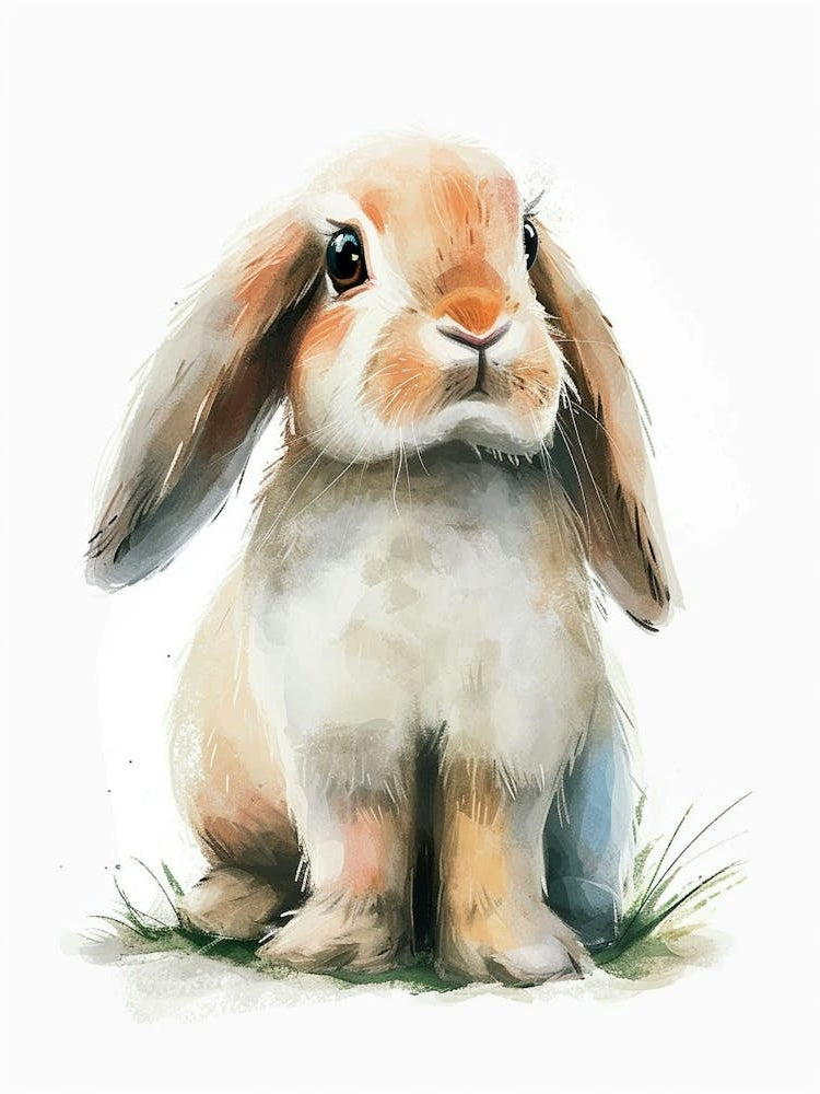 Britannia Petite Rabbit Kids Illustration 1