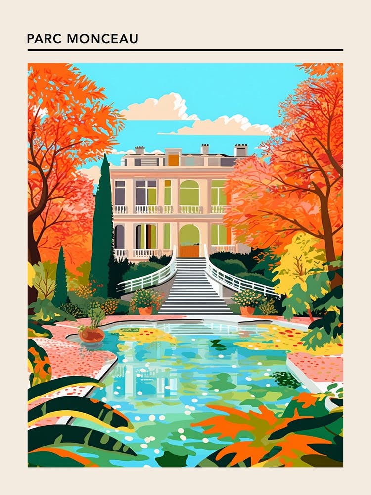 Parc Monceau Paris France