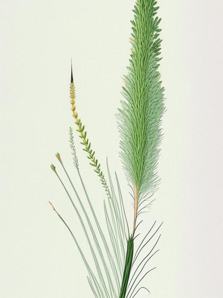 Horsetail Herb Pencil Colour 2