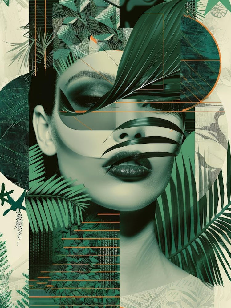 Sexy Woman In The Jungle