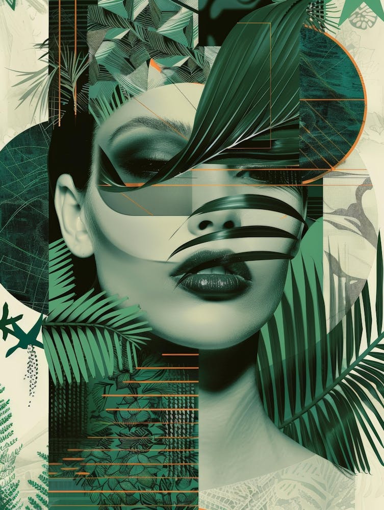 Sexy Woman In The Jungle