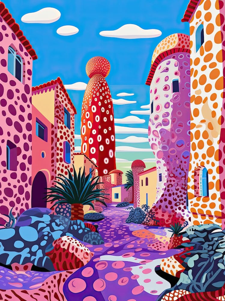 Viareggio, Italy, Illustration In The Style Of Pop Art 1