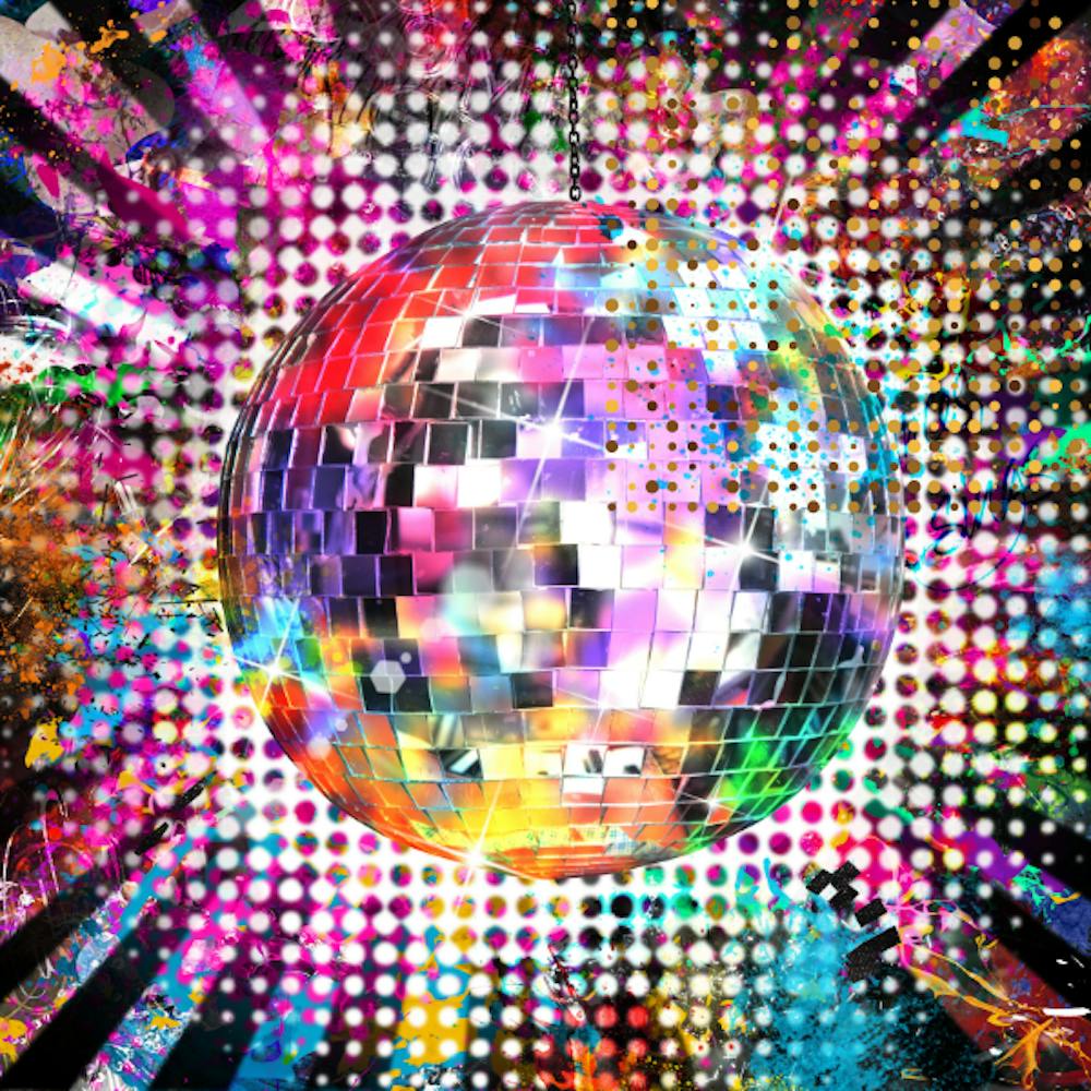 Boule disco 2