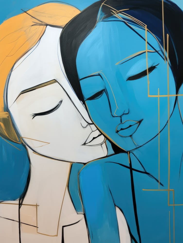 Two Women Hugging
