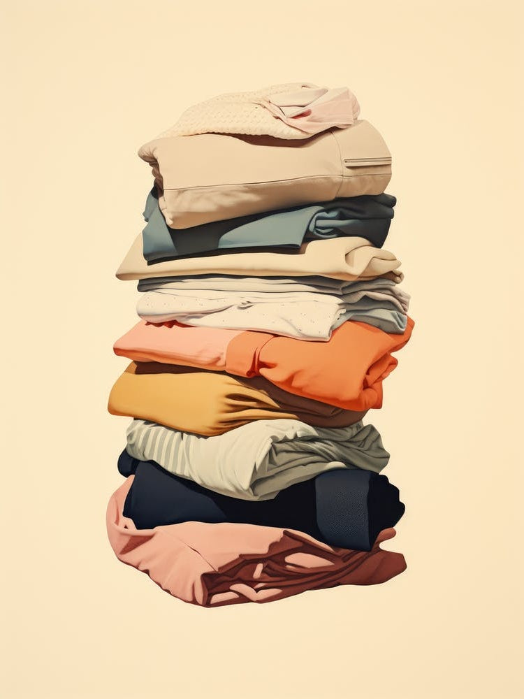 Stack Of Clothes 4