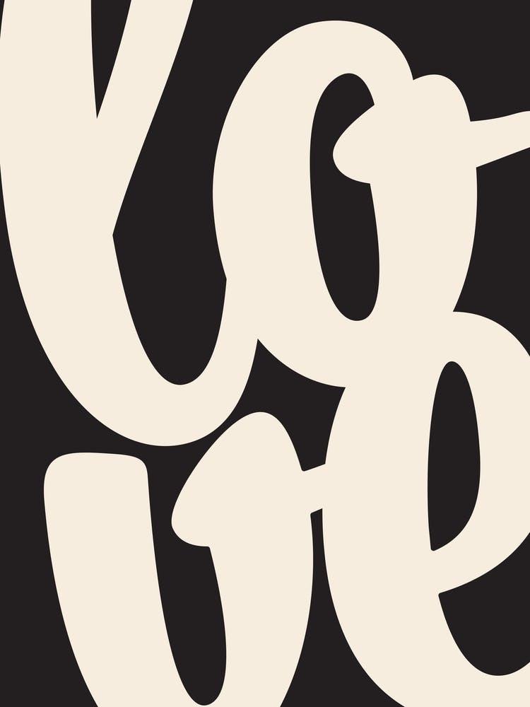 Love - Cute Wall Art Poster Print