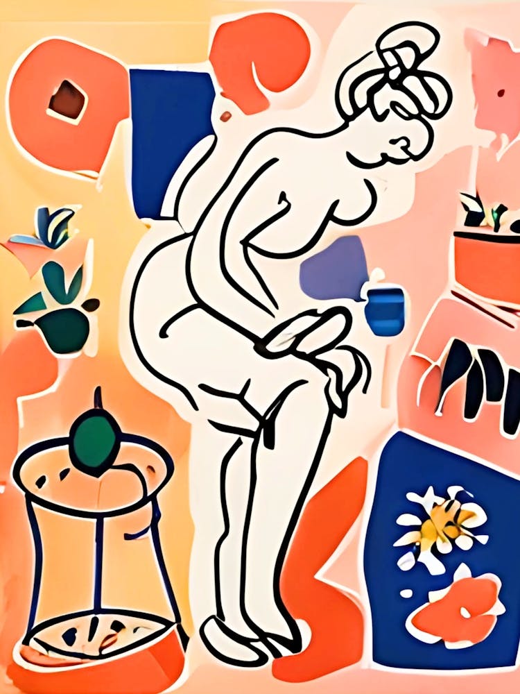 Woman In A Bathing Suit