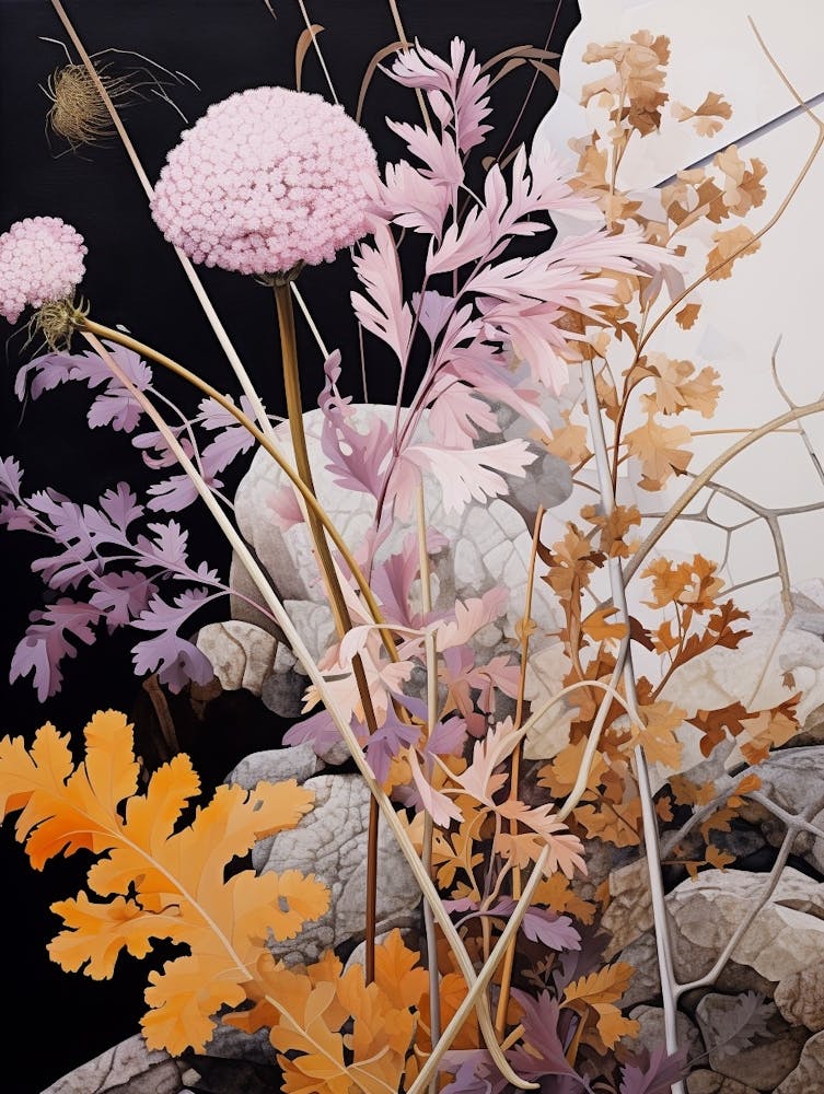 Flower Illustration Statice 4