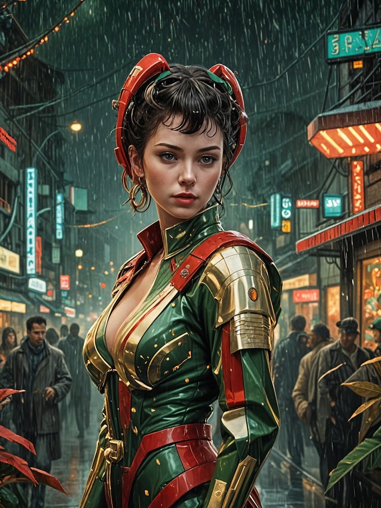 Steampunk Street Girl