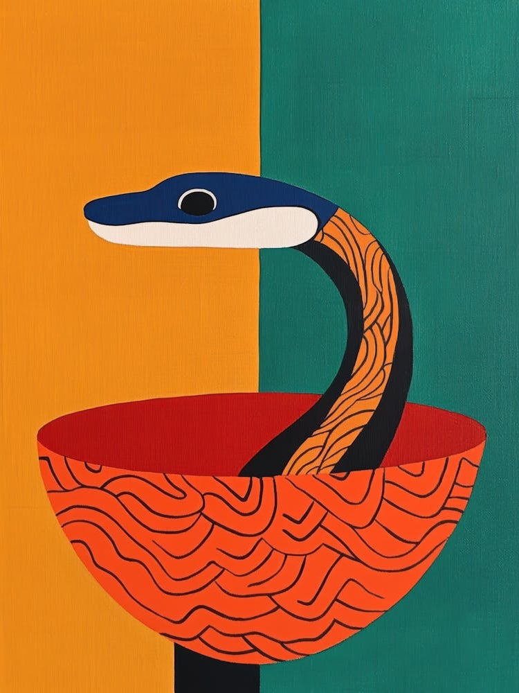 Snake In A Bowl