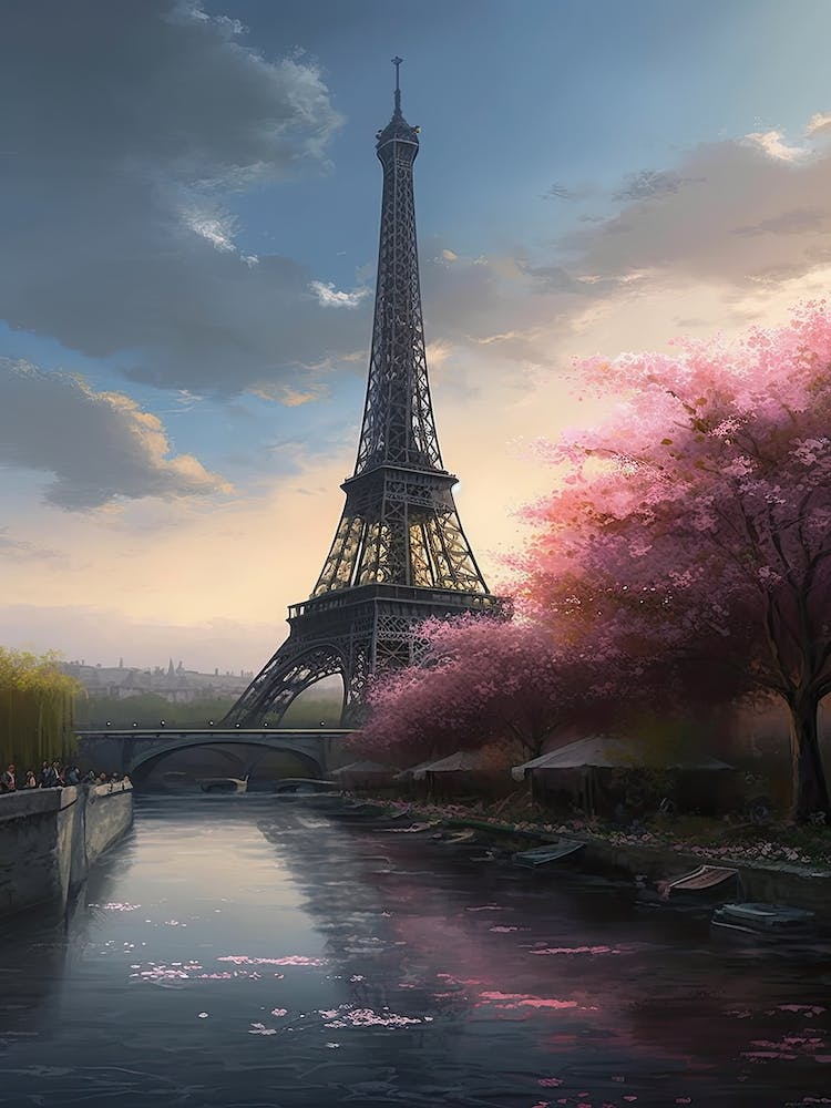Eiffel Tower Paris France Dominic Davison Style 5