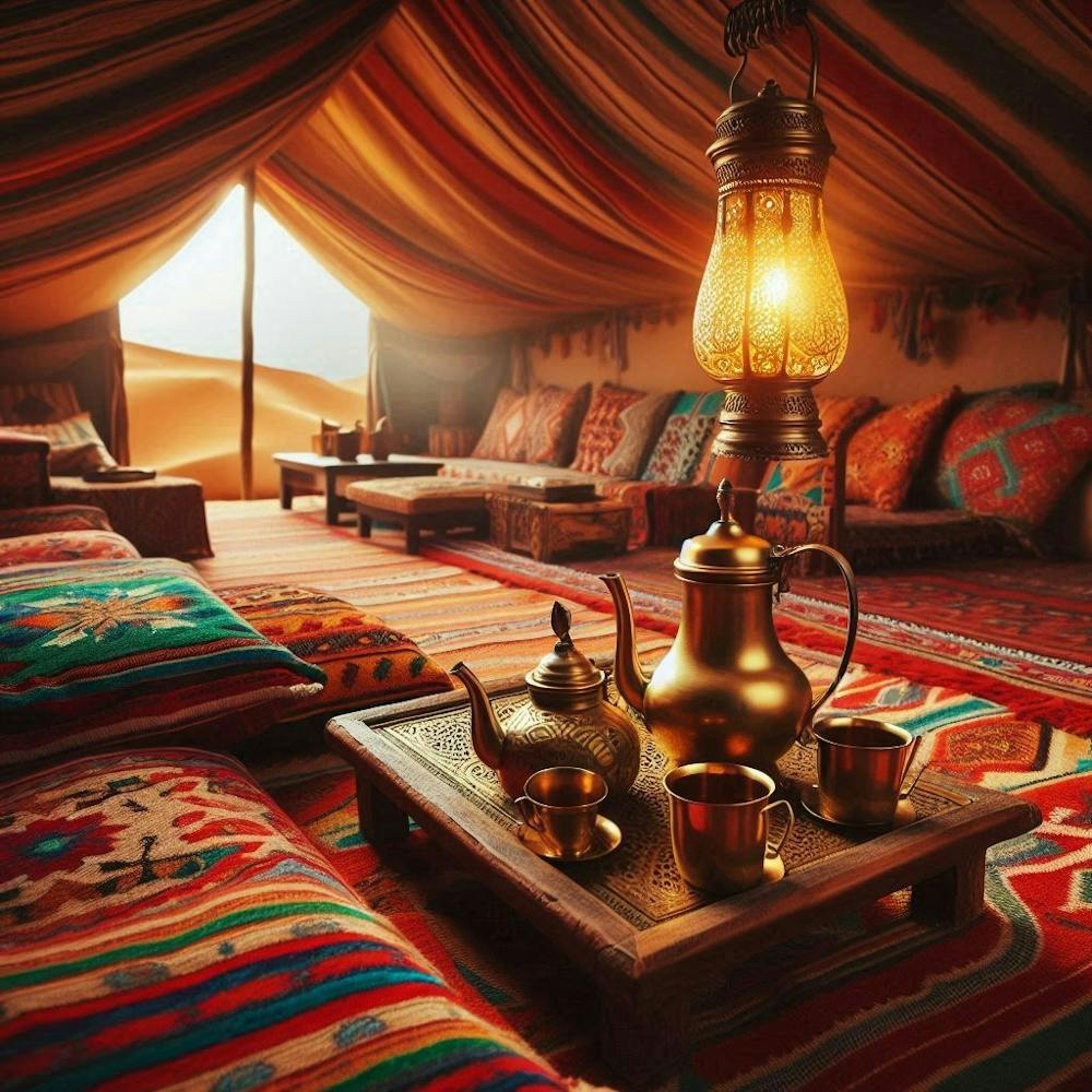Bedouin Tent Interior 2 1