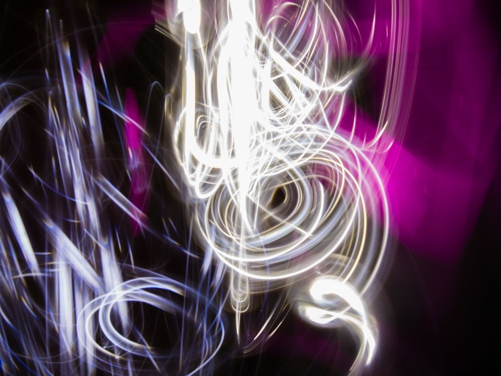 Chaos Abstract Light Painting