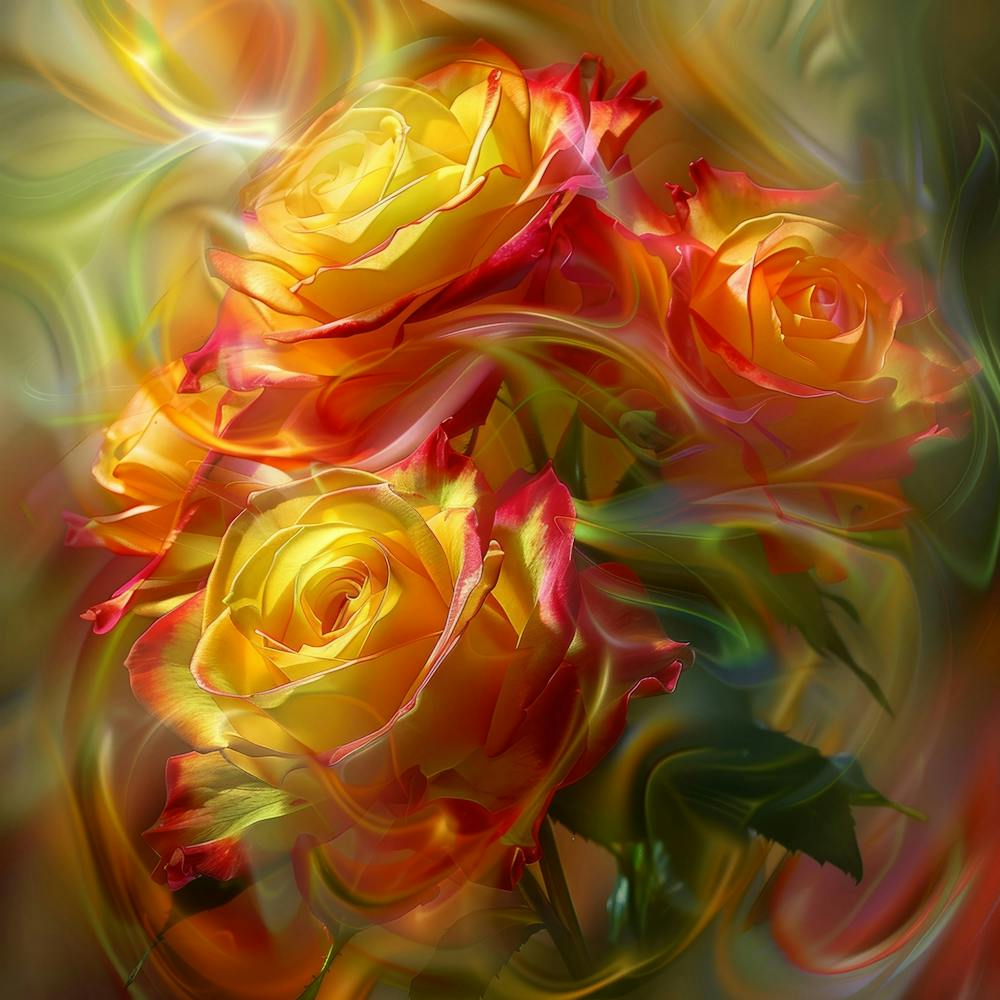 Yellow Roses 3