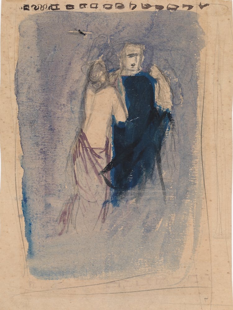 Studie, 1890 1925 von Magnus Enckell