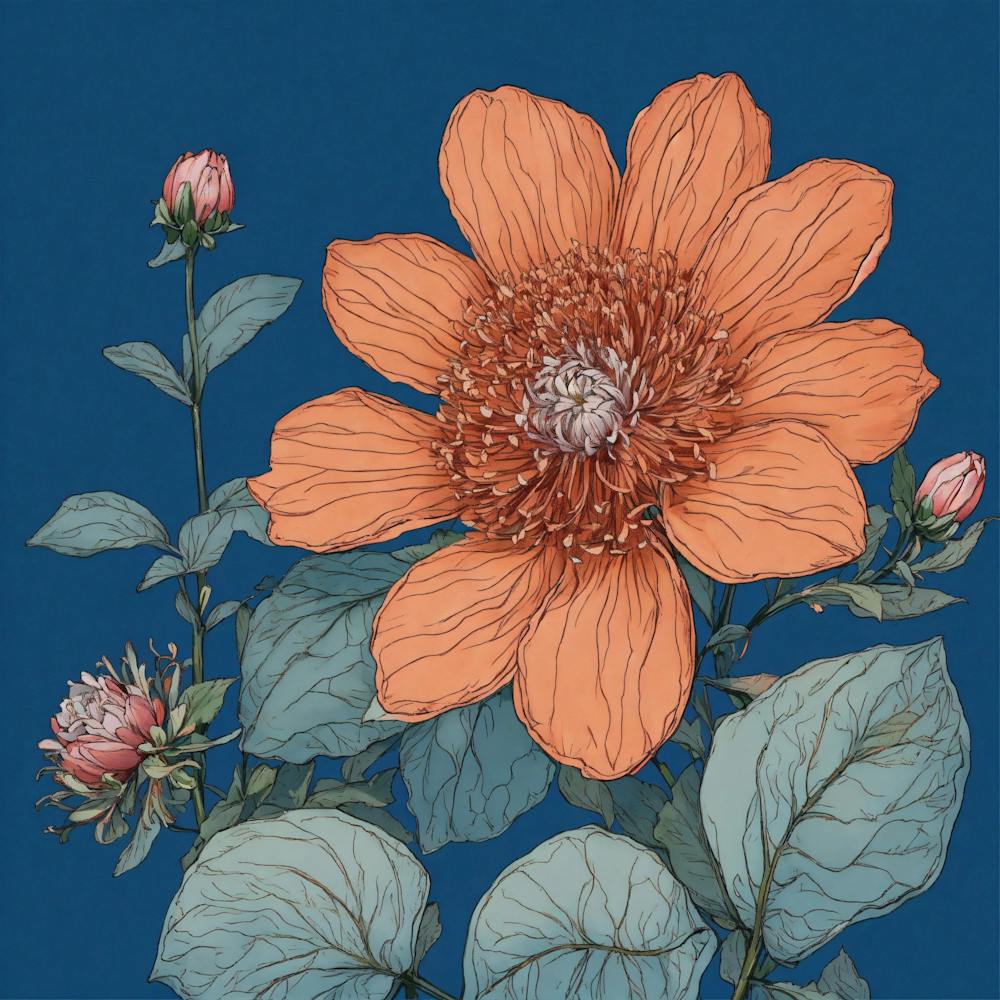 Orange Flower