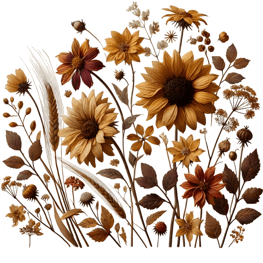 Boho Flowers 3