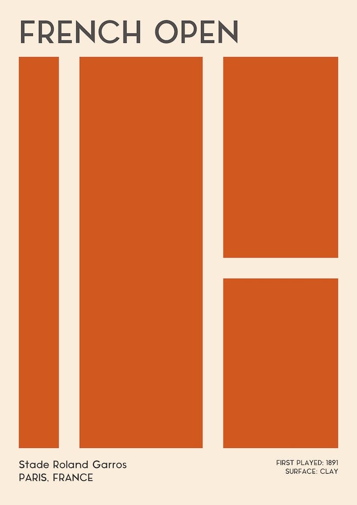 French Open Roland Garros Grand Slam Tennis