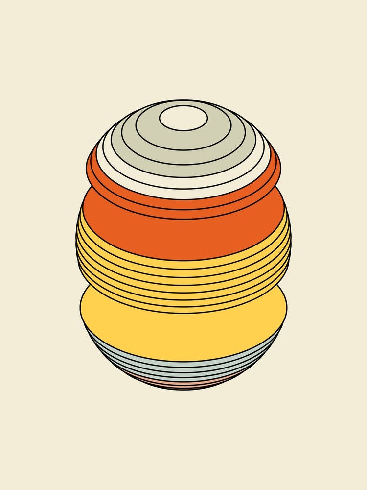 Bowl Explosion Abstract Minimal