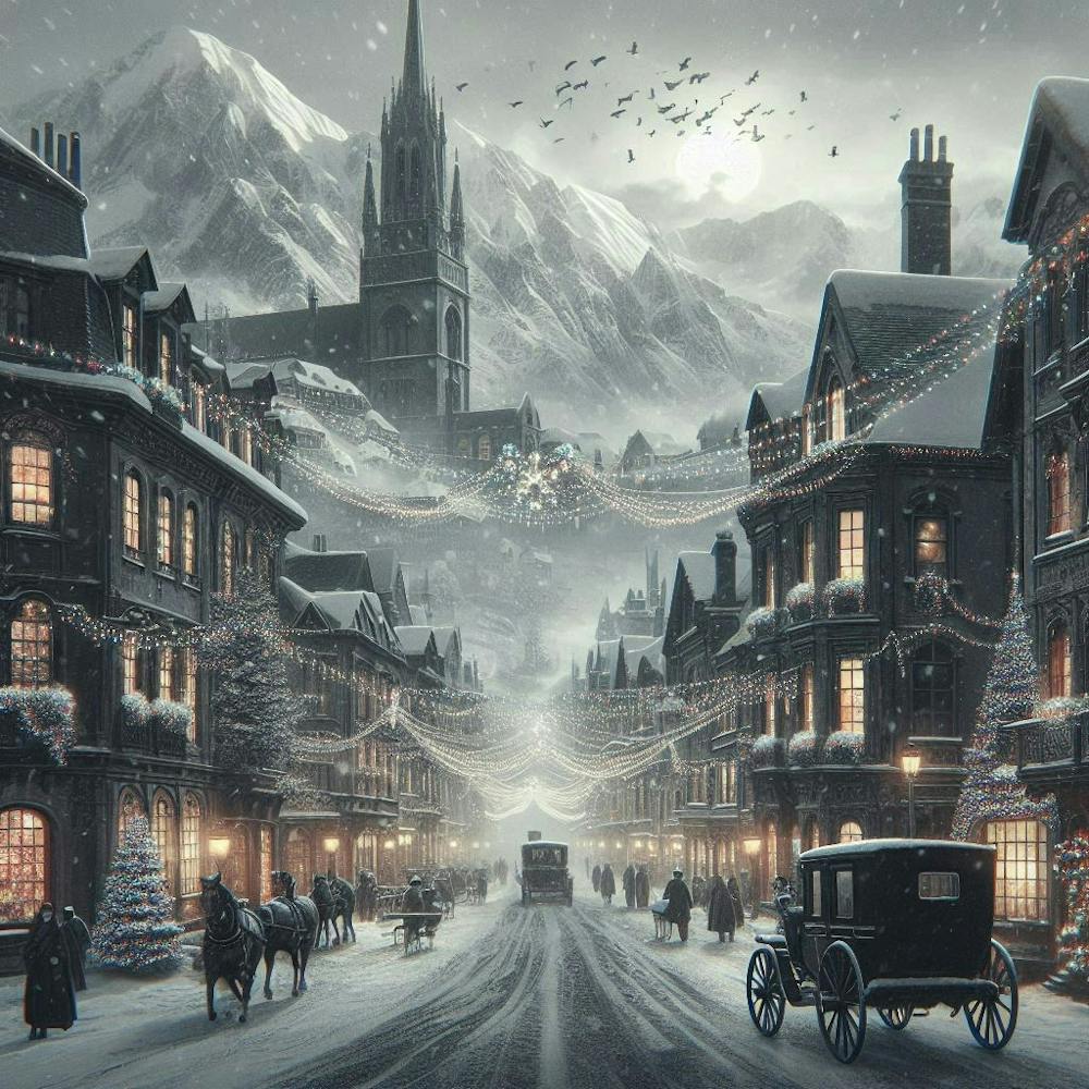 Le village de Noël de Harry Potter