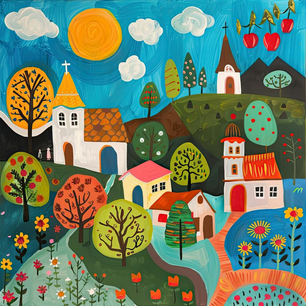 Kids Travel Illustration Argentina 2