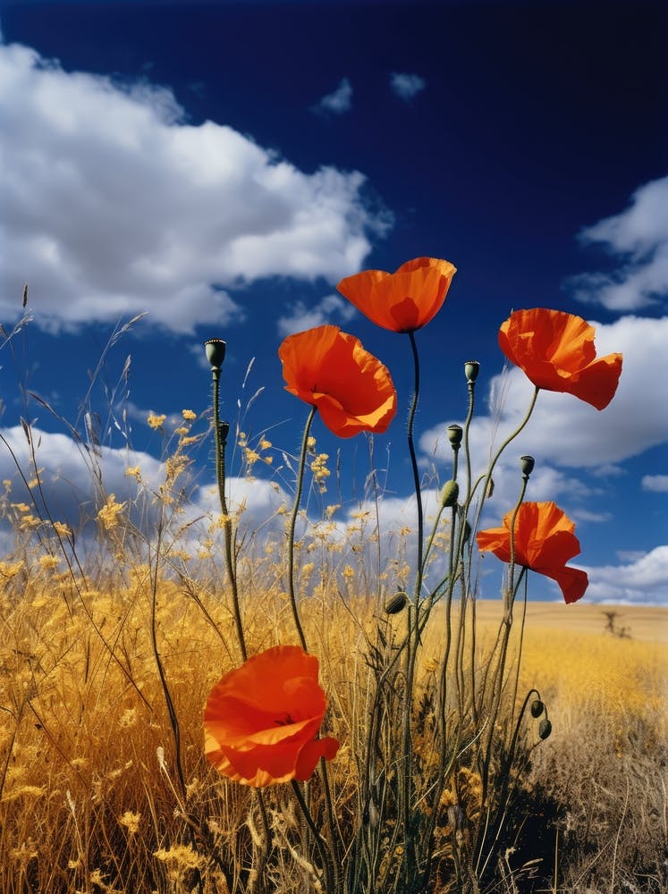 Poppies In The Field 7