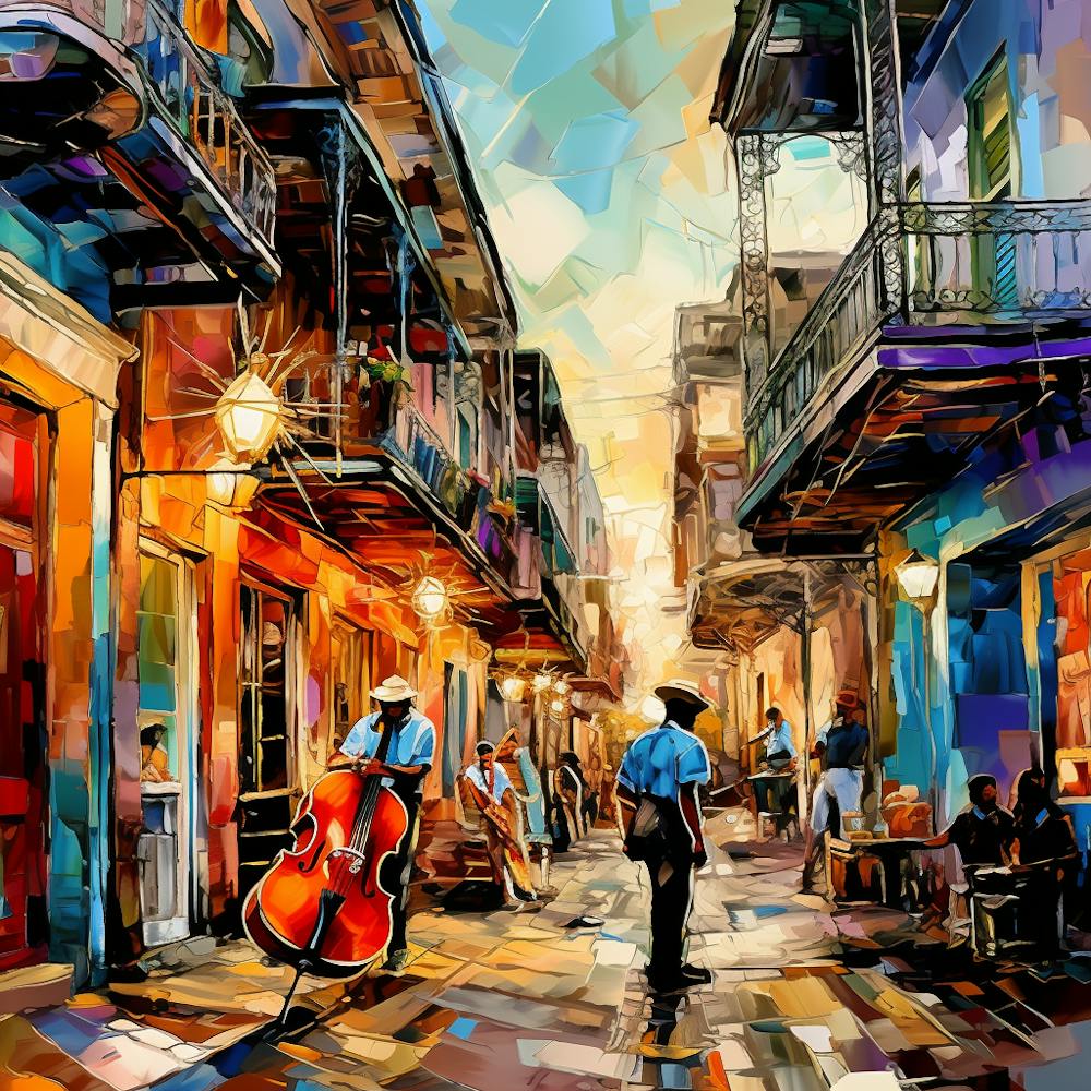 New Orleans Street Musicians 3