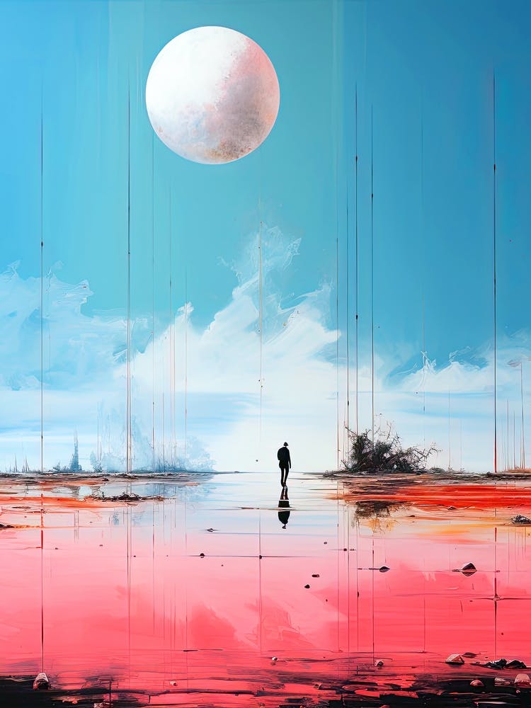Sunrise world abstraction 1