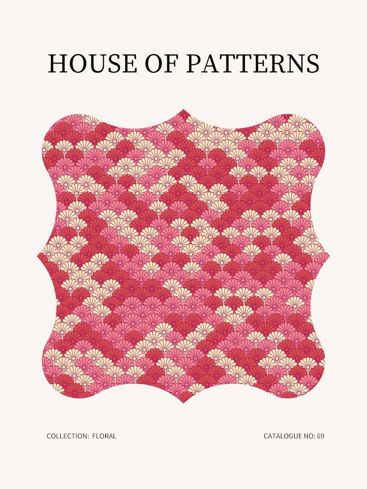 Floral Pattern Poster 69