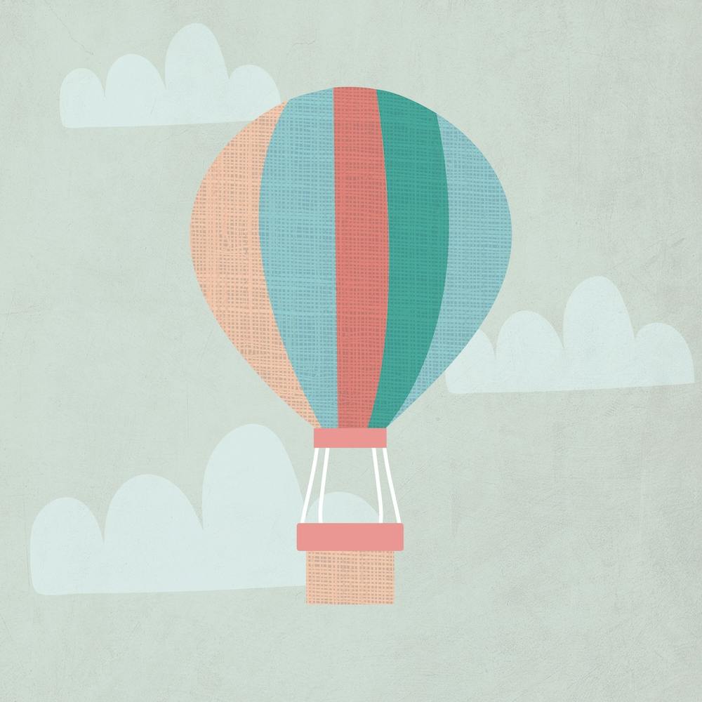 Scandi Hot Air Balloon Nursery