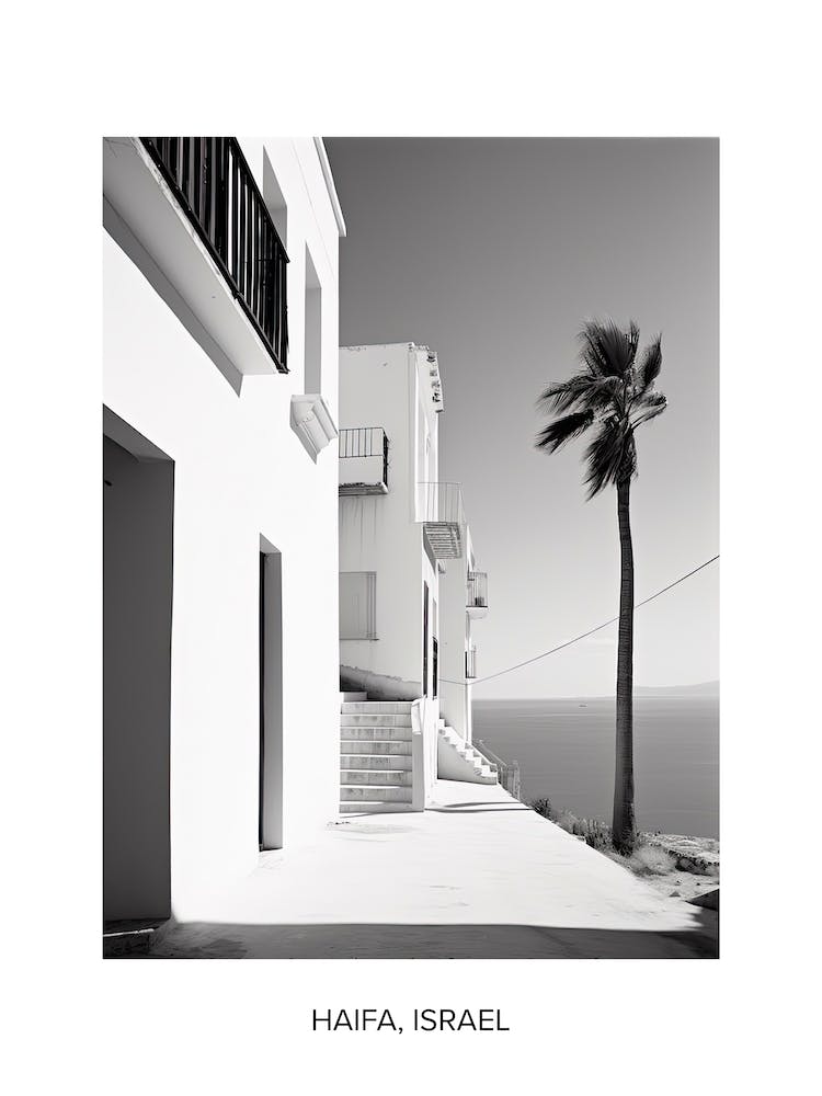 Poster Of Kusadasi, Turkey, Photography In Black And White 3