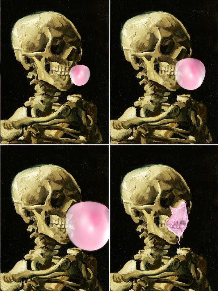 Skull Gum Explosion