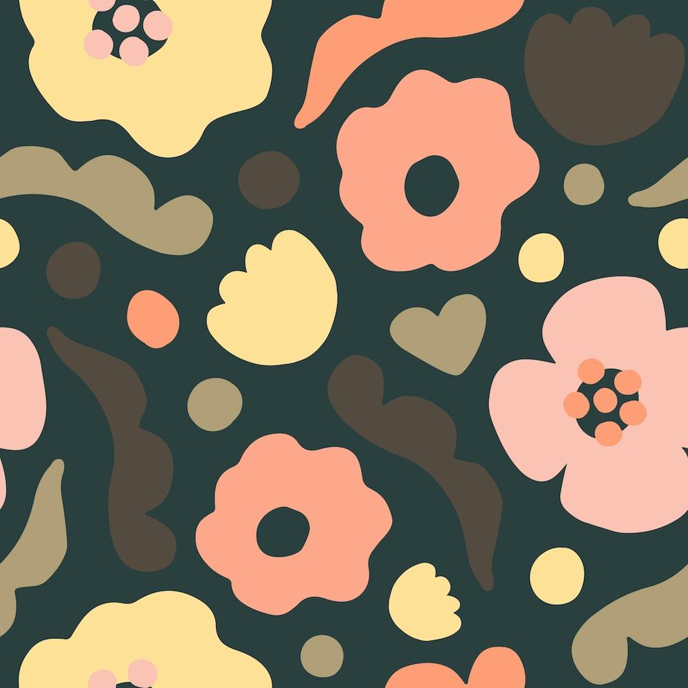 Modern Floral Pattern