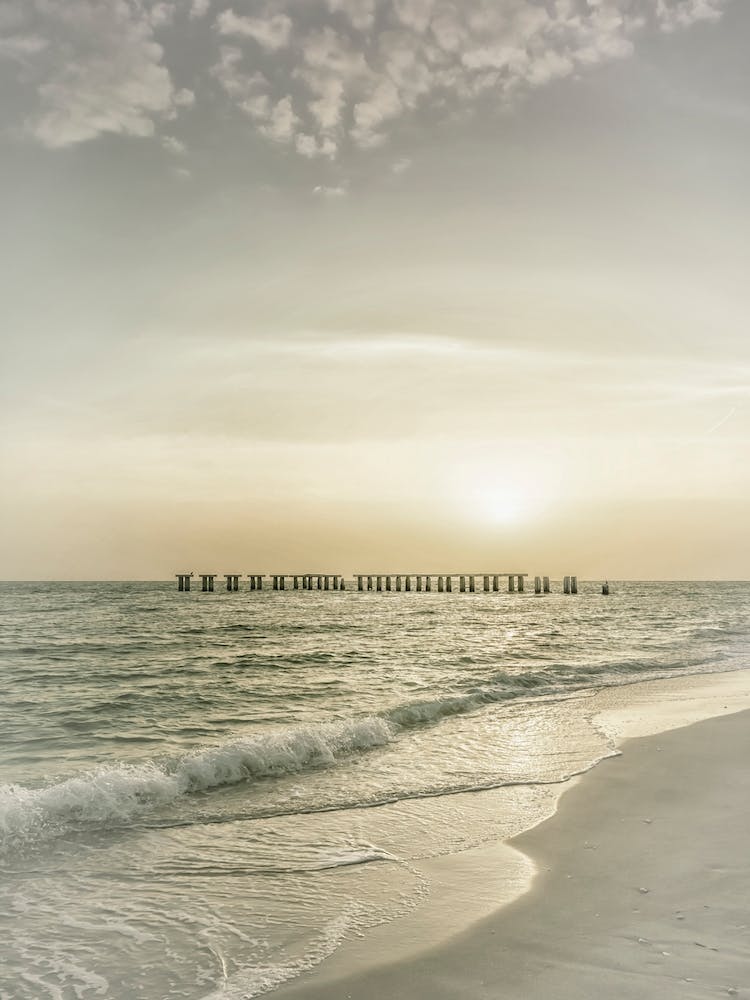 Vintage Gasparilla Island Sunset
