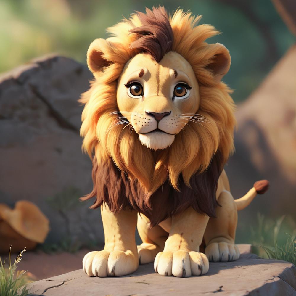 Cute Lion