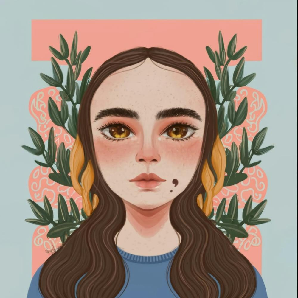 Illustration Of A Girl