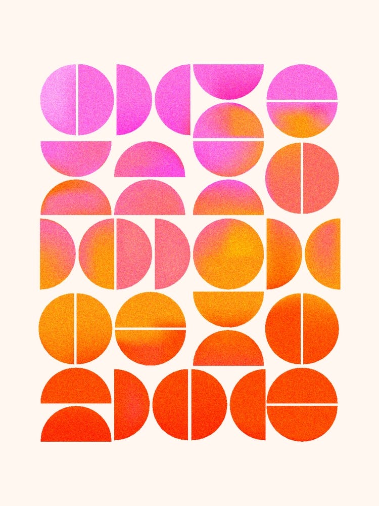Playful Gradient Circles