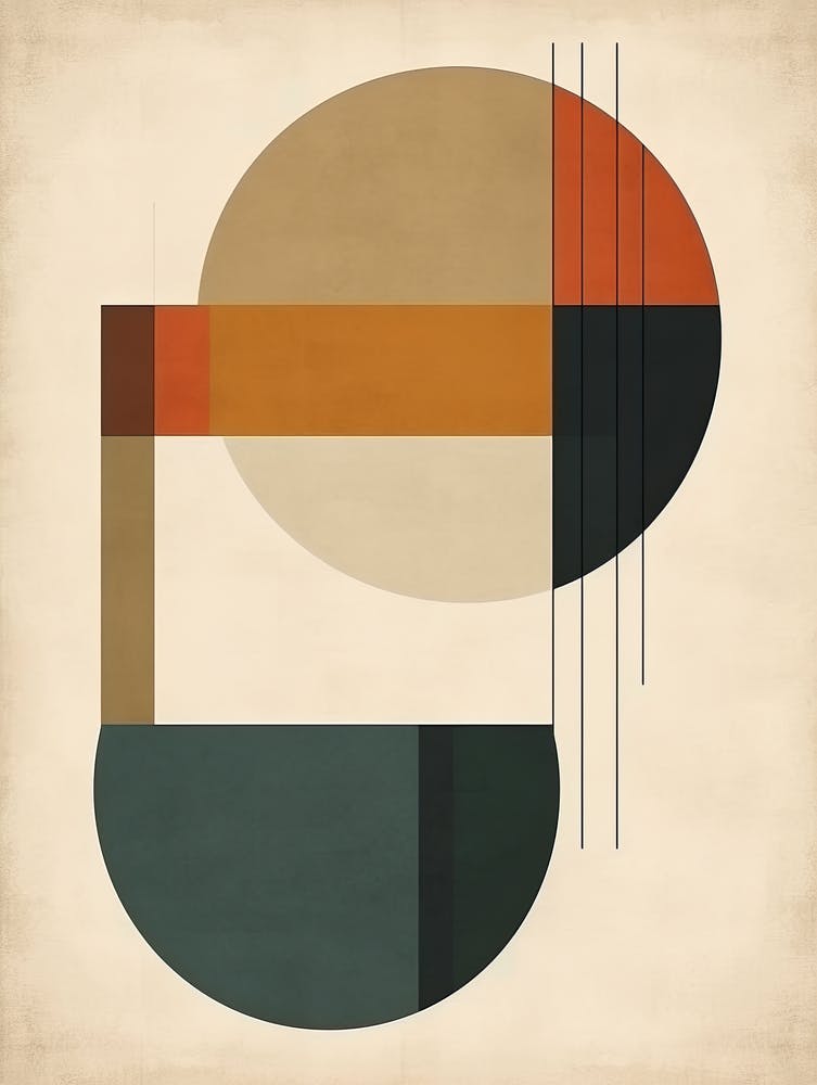 Boho Fusion; Mid Century Tapestry Of Colors