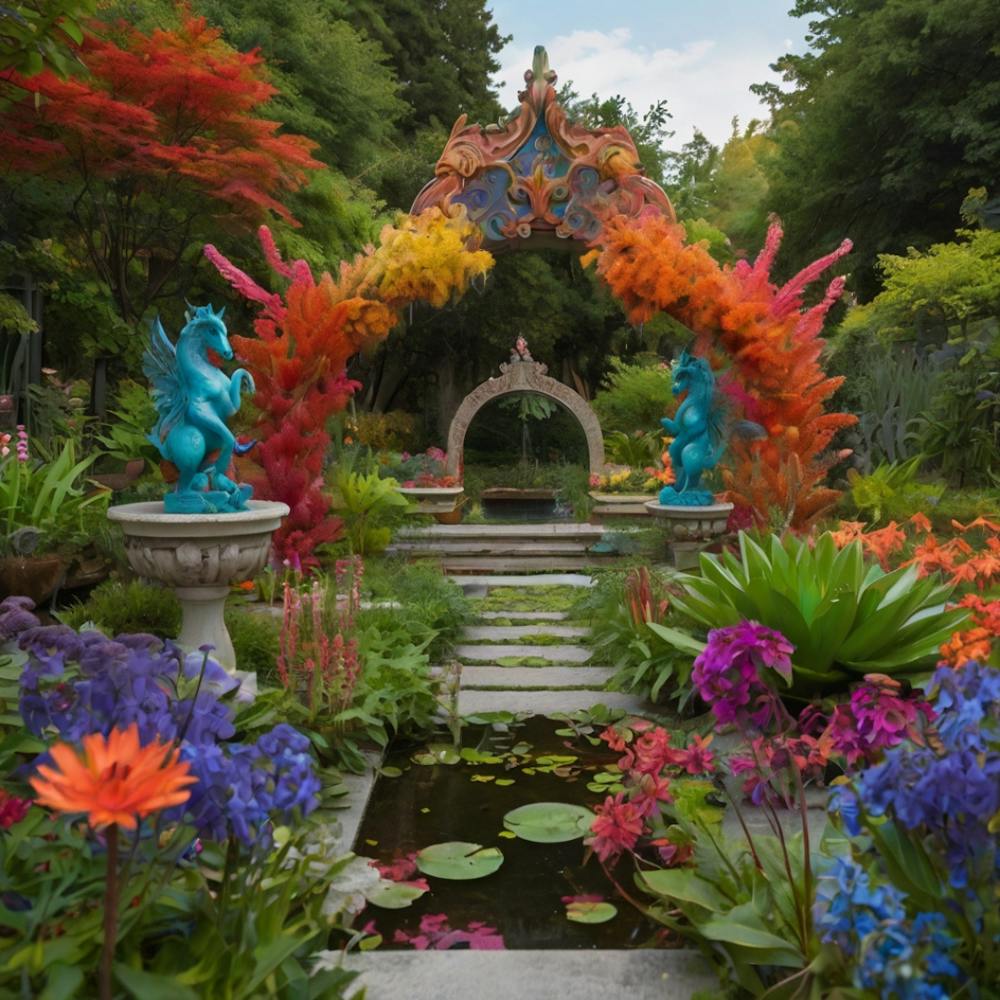 Beautiful garden