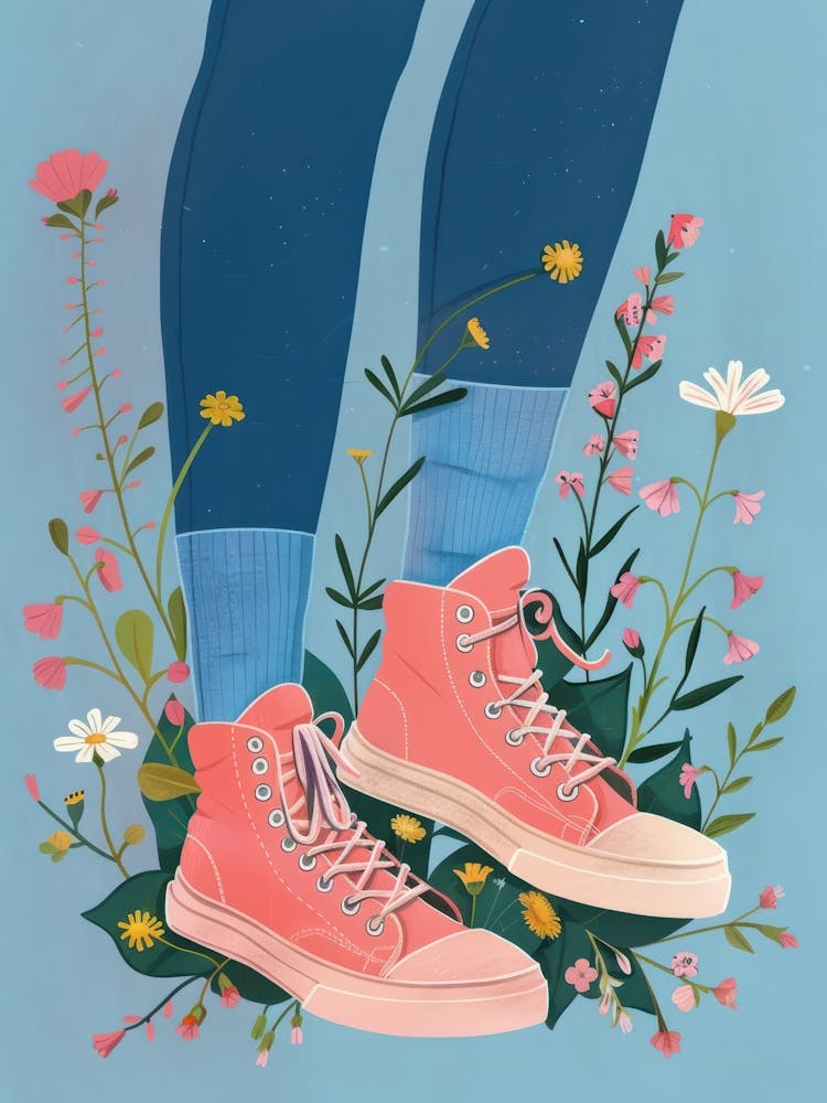 Flowers And Sneakers Spring 1