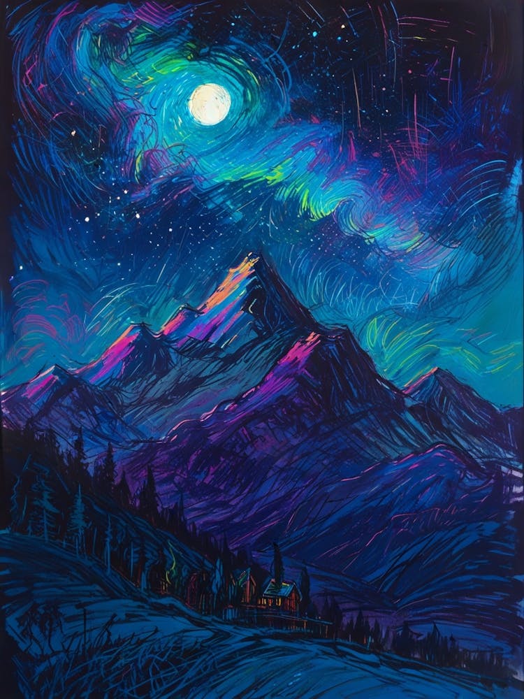 Aurora Night Sky 1