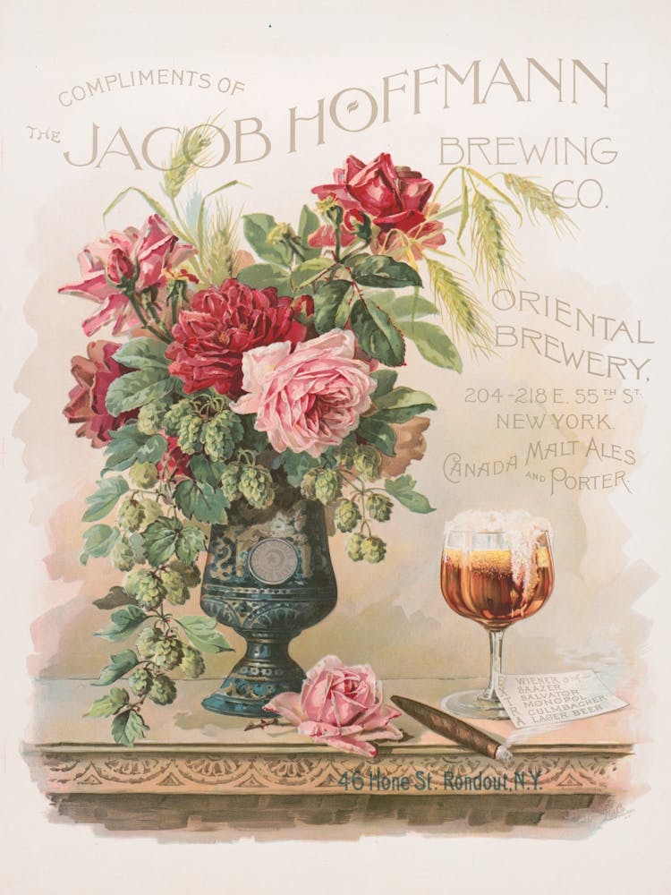 Jacob Hoffmann Brewing Co Advert
