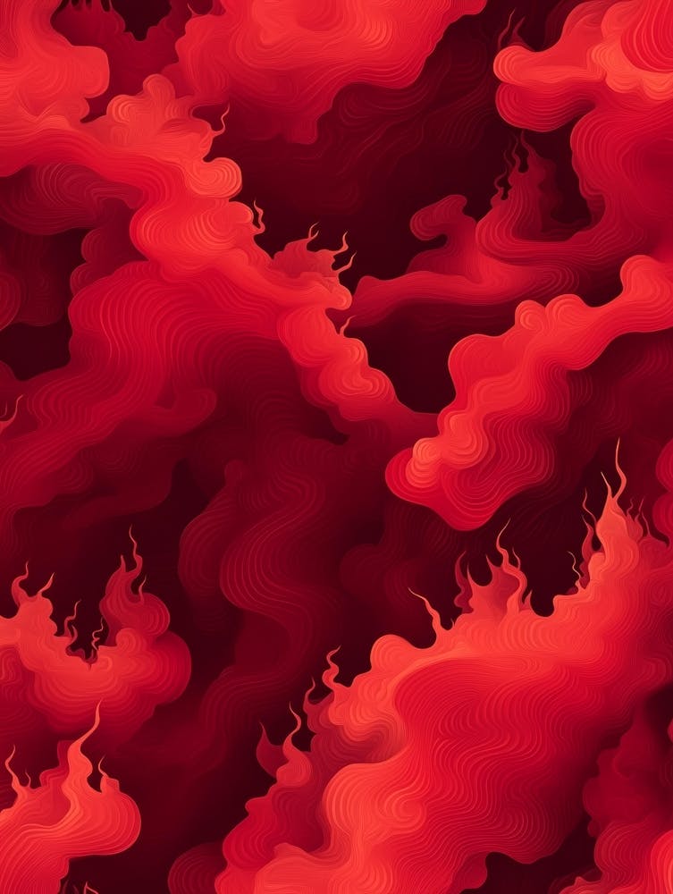 Red Clouds In The Sky