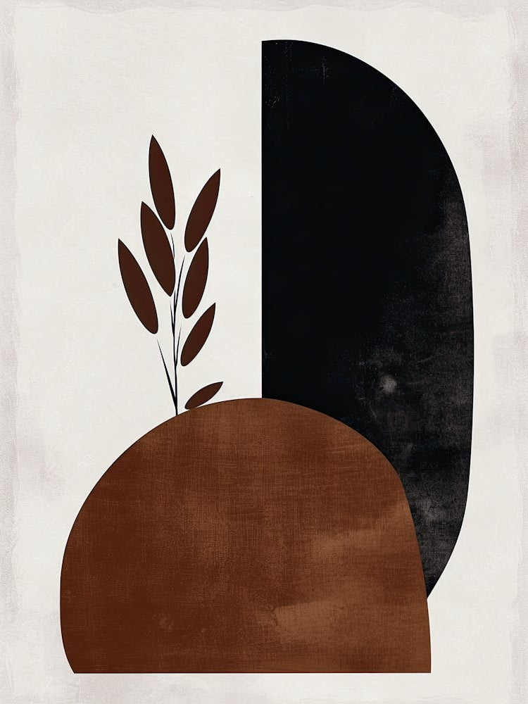 Abstract Stonescape Bauhaus Minimalist 1